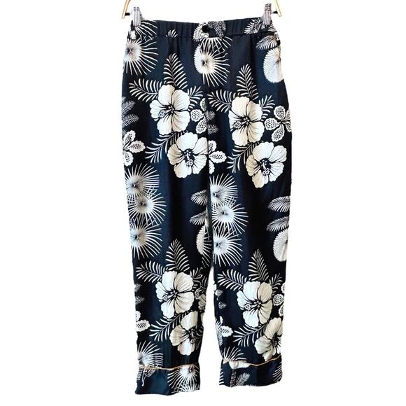 J. Crew | Floral Silk Trousers | Size 8 - Picture 3 of 7